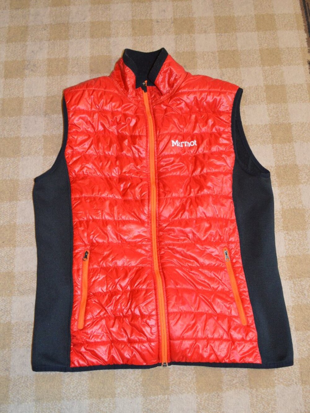 Marmot Puffer Polartec Vest Men's Size Medium
